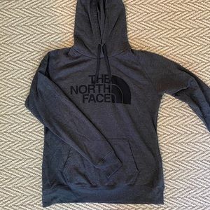 Dark Grey North Face Hoodie